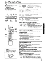 Предварительный просмотр 19 страницы Panasonic Omnivision PV-7667 Operating Instructions Manual