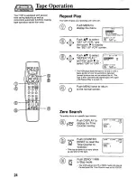 Предварительный просмотр 24 страницы Panasonic Omnivision PV-7667 Operating Instructions Manual