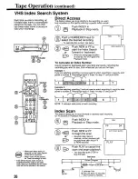 Предварительный просмотр 26 страницы Panasonic Omnivision PV-7667 Operating Instructions Manual