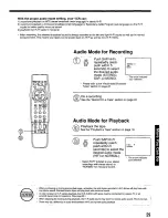 Предварительный просмотр 29 страницы Panasonic Omnivision PV-7667 Operating Instructions Manual