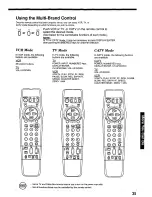 Предварительный просмотр 35 страницы Panasonic Omnivision PV-7667 Operating Instructions Manual