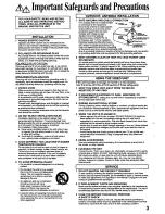 Предварительный просмотр 3 страницы Panasonic Omnivision PV-8400 Operating Instructions Manual