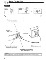 Предварительный просмотр 6 страницы Panasonic Omnivision PV-8400 Operating Instructions Manual