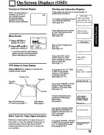 Предварительный просмотр 15 страницы Panasonic Omnivision PV-8400 Operating Instructions Manual