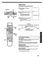 Предварительный просмотр 21 страницы Panasonic Omnivision PV-8400 Operating Instructions Manual