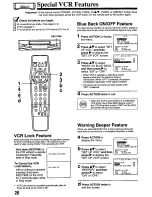 Предварительный просмотр 26 страницы Panasonic Omnivision PV-8400 Operating Instructions Manual