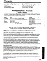 Предварительный просмотр 29 страницы Panasonic Omnivision PV-8400 Operating Instructions Manual