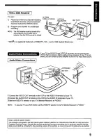 Preview for 9 page of Panasonic Omnivision PV-8401 Operating Instructions Manual