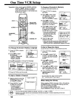 Preview for 14 page of Panasonic Omnivision PV-8401 Operating Instructions Manual