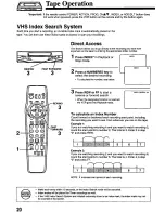 Preview for 20 page of Panasonic Omnivision PV-8401 Operating Instructions Manual