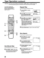 Preview for 22 page of Panasonic Omnivision PV-8401 Operating Instructions Manual