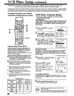 Preview for 26 page of Panasonic Omnivision PV-8401 Operating Instructions Manual