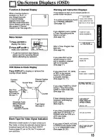 Preview for 15 page of Panasonic Omnivision PV-8450 Operating Instructions Manual