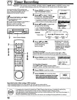 Preview for 18 page of Panasonic Omnivision PV-8455S Operating Instructions Manual