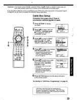 Preview for 29 page of Panasonic Omnivision PV-8661 Operating Instructions Manual