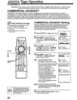 Предварительный просмотр 24 страницы Panasonic Omnivision PV-8662 Operating Instructions Manual