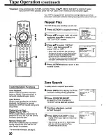 Предварительный просмотр 30 страницы Panasonic Omnivision PV-8662 Operating Instructions Manual