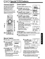 Предварительный просмотр 31 страницы Panasonic Omnivision PV-8662 Operating Instructions Manual