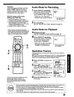 Предварительный просмотр 35 страницы Panasonic Omnivision PV-8662 Operating Instructions Manual