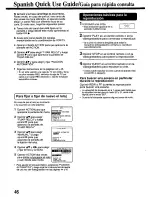 Предварительный просмотр 46 страницы Panasonic Omnivision PV-8662 Operating Instructions Manual