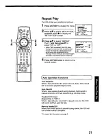 Предварительный просмотр 31 страницы Panasonic Omnivision PV-8664 Operating Instructions Manual