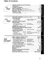 Preview for 3 page of Panasonic Omnivision PV-9400 Operating Instructions Manual