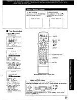 Preview for 29 page of Panasonic Omnivision PV-9400 Operating Instructions Manual