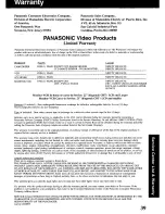 Preview for 39 page of Panasonic Omnivision PV-9451 Operating Instructions Manual