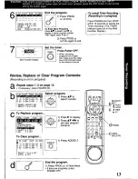 Preview for 13 page of Panasonic Omnivision PV-9455S Operating Instructions Manual