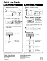 Preview for 40 page of Panasonic Omnivision PV-9455S Operating Instructions Manual