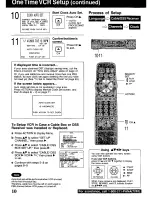 Предварительный просмотр 10 страницы Panasonic Omnivision PV-9664 Operating Instructions Manual