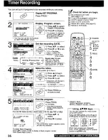 Предварительный просмотр 16 страницы Panasonic Omnivision PV-9664 Operating Instructions Manual