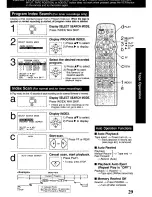 Предварительный просмотр 29 страницы Panasonic Omnivision PV-9664 Operating Instructions Manual