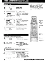 Предварительный просмотр 30 страницы Panasonic Omnivision PV-9664 Operating Instructions Manual