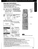 Предварительный просмотр 11 страницы Panasonic Omnivision PV-9668 Operating Instructions Manual