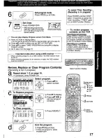 Предварительный просмотр 17 страницы Panasonic Omnivision PV-9668 Operating Instructions Manual