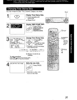 Предварительный просмотр 37 страницы Panasonic Omnivision PV-9668 Operating Instructions Manual