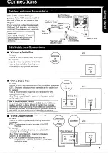 Preview for 7 page of Panasonic Omnivision PV-C1320W Operating Instructions Manual