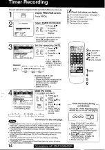 Preview for 14 page of Panasonic Omnivision PV-C1320W Operating Instructions Manual