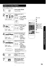 Preview for 19 page of Panasonic Omnivision PV-C1320W Operating Instructions Manual