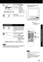 Preview for 21 page of Panasonic Omnivision PV-C1320W Operating Instructions Manual