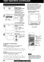 Preview for 24 page of Panasonic Omnivision PV-C1320W Operating Instructions Manual