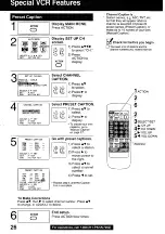 Preview for 26 page of Panasonic Omnivision PV-C1320W Operating Instructions Manual