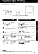 Preview for 31 page of Panasonic Omnivision PV-C1320W Operating Instructions Manual