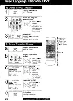 Preview for 36 page of Panasonic Omnivision PV-C1320W Operating Instructions Manual