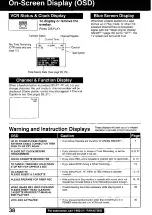 Preview for 38 page of Panasonic Omnivision PV-C1320W Operating Instructions Manual