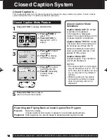 Preview for 18 page of Panasonic Omnivision PV-C1323 Operating Instructions Manual