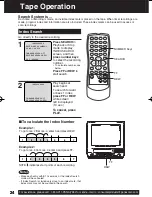 Preview for 24 page of Panasonic Omnivision PV-C1323 Operating Instructions Manual