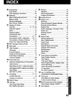 Preview for 45 page of Panasonic Omnivision PV-C1351W Operating Manual