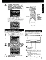 Предварительный просмотр 9 страницы Panasonic OmniVision PV-C2011 User Manual